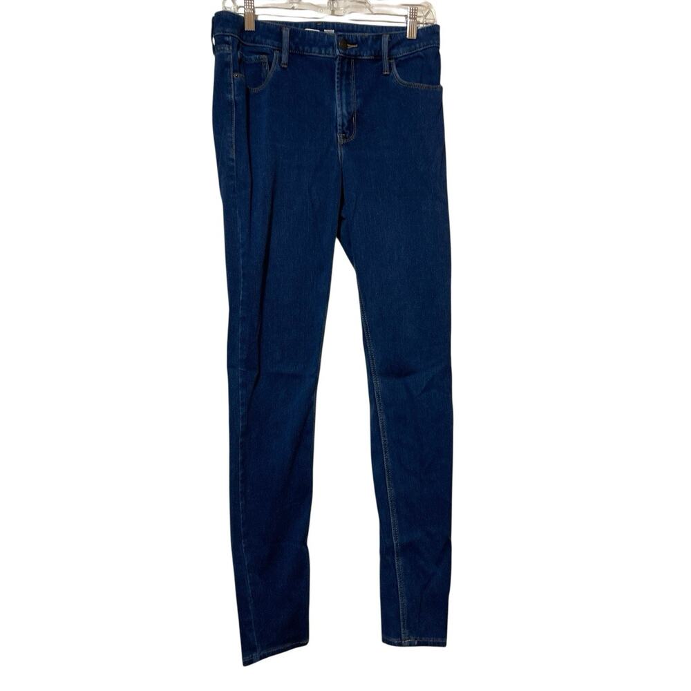 Old‎ Navy Womens Size 8 Super Skinny Sculpt Denim Blue Jeans 30x31